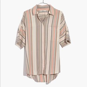 Madewell Courier Shirt in Aldwin Stripe
